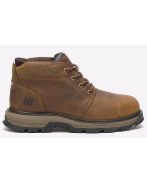 Caterpillar Safety Caterpillar Exposition 4.5 Stiefel Herren - Braun