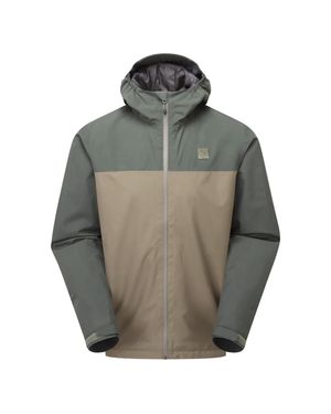 Sprayway Herren Wasserdichte Outdoor-Jacke Mit Kapuze Winddichte Regenjacke - Grau