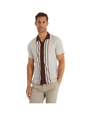 Threadbare Hemd Für Herren (Cremefarbe) - Natur