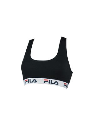 Fila Bustier Ungepolstert Baumwolle - Schwarz