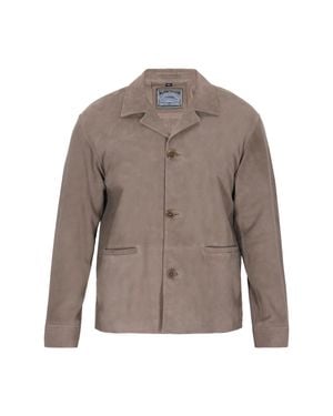 Dreimaster Jacke Männer Grau - Braun