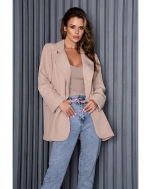 Issa Plus Day Damen Gewebte Jacke - Grau