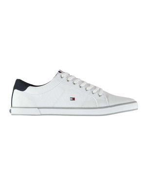 Tommy Hilfiger "Harlow 1D" Flaggenlogo Sneaker Für Herren - Weiß