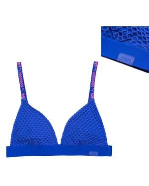 PUMA X Rihanna Fenty Dreiecks-Bikini-Oberteil Für Damen - Blau
