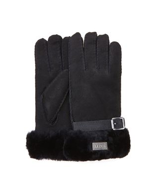 Australia Luxe Stulpenhandschuhe Aus Schwarzem Wildleder