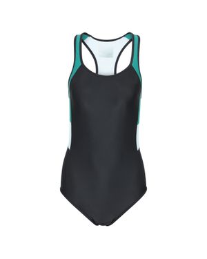 Mountain Warehouse "Take The Plunge" Badeanzug Für Damen (Helles Aquamarin) - Schwarz