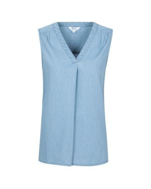 Mountain Warehouse "Tuscany" Hemd Für Damen Ärmellos (Hellblau)