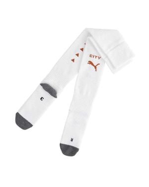 PUMA Fußballsocken Für Herren, Stripes Weiß/Rot)