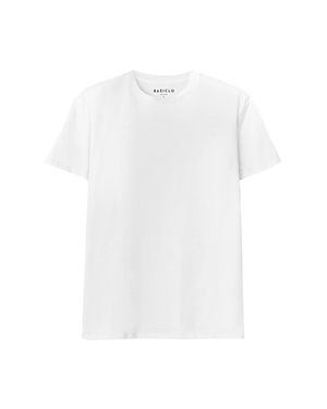 Basiclo High Weight Premium Crew Neck T-Shirt Weiss - Weiß