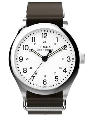 Timex Weekender New England Herren Armbanduhr Tw2Y35800 - Schwarz