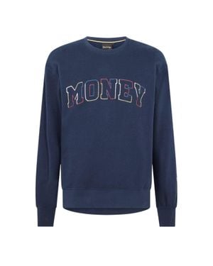Money Sweatshirt Für Herren - Blau