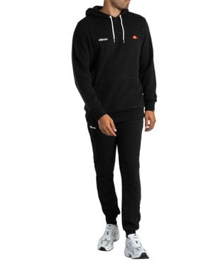 Ellesse Traccota Pullover-Trainingsanzug Mit Kapuze - Schwarz