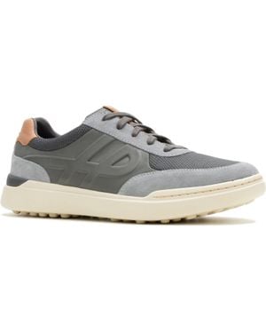 Hush Puppies Wes Hp Sneaker Wildleder Herren Charcoal Sportschuhe - Grau