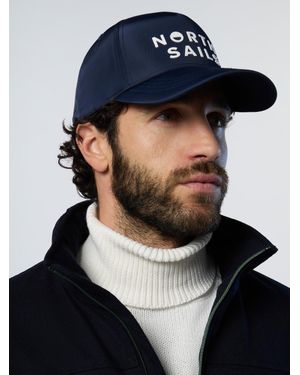 North Sails Baseball Cap Double-Layer Nylon - Blau