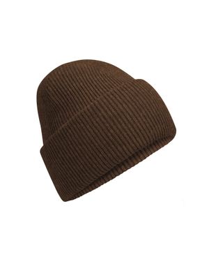 BEECHFIELD® "Classic" Mütze Gefertigte Krone Für Herren/Damen (Walnussbraun)