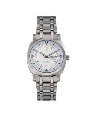 Nautis Stealth-Armbanduhr Mit Tag/Datum - Mettallic
