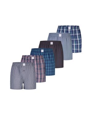M&G 1 Herren Boxer Classicsboxershorts, Unterhose, Boxerbriefs - Blau