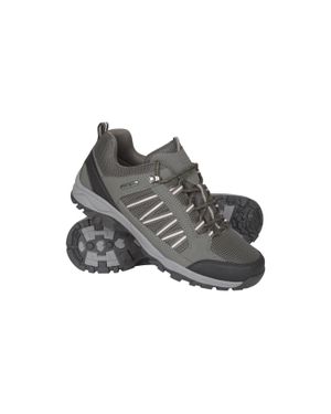 Mountain Warehouse Herren Wanderschuhe "Path" Wasserfest (Khakigrün) - Grau