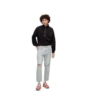 HUGO "340" Jeans Für Herren (Hellblau) - Schwarz