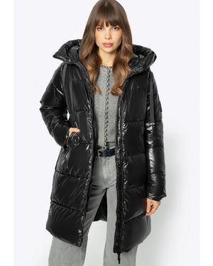 Wittchen Damen-Steppmantel - Schwarz