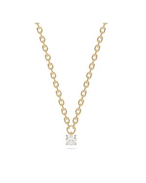 Diam Addict Halskette 585 Gelbgold Mit Einem Im Labor Gezüchteten Diamanten - Mettallic