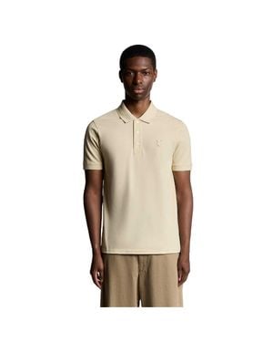 Lyle & Scott "Superfine" Poloshirt Für Herren - Natur