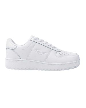 Everlast "Hanshi" Sneaker Für Damen, Leder, Plattform-Absatz - Weiß