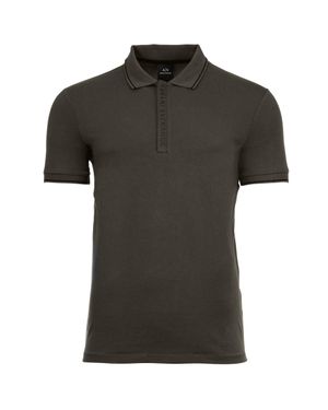 ARMANI EXCHANGE Polo Poloshirt - Schwarz
