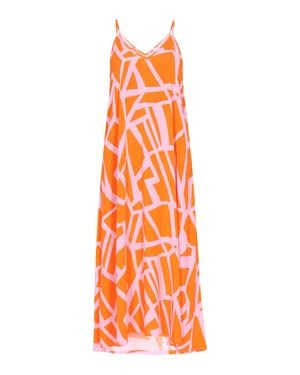 myMo Kleid Frauen Rosa - Orange