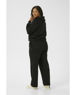 Kaffe Sweatshirt Loose Fit - Schwarz