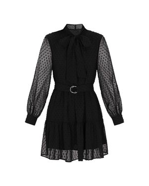 Dreimaster Kleid Frauen - Schwarz