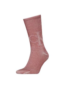 Calvin Klein Socken Für Herren/Damen /Weiß) - Lila