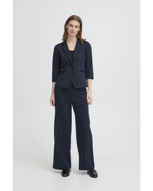Ichi Blazer Ihkate Blazer Regular Fit - Blau