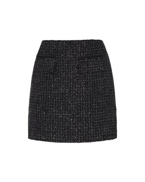 faina Rock Frauen Schwarz Silber