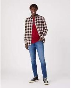 Wrangler Hemd Mit 1 Tasche - Rot