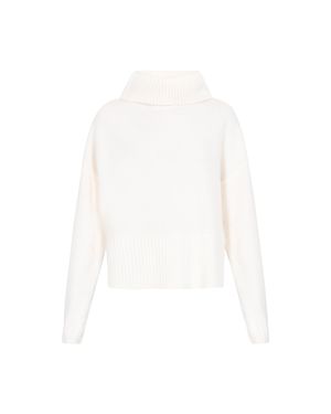 myMo Pullover Frauen - Weiß