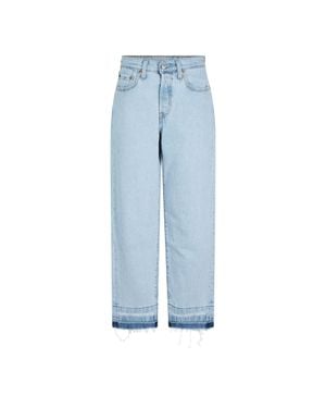 Levi's "501" Knöchel Grazer Jeans Für Damen (Flache Erde) - Blau
