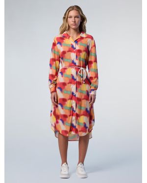 North Sails Midikleid Ecovero - Rot