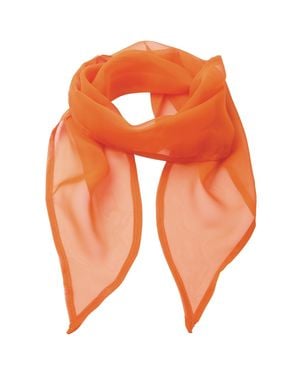 PREMIER Damen Chiffon-Schal Chiffon-Halstuch (Terracotta) - Orange