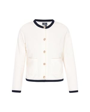 Dreimaster Strickjacke Frauen - Weiß
