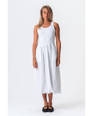 TeeShoppen Hanna Kleid - Weiß