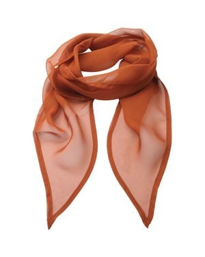 PREMIER Damen Chiffon-Schal Chiffon-Halstuch - Orange