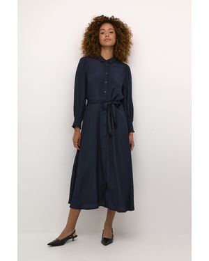 Kaffe Kleid Kaemine Kleid Regular Fit - Blau