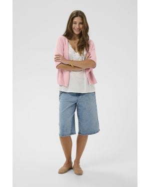 Cream Strickjacke Crsillar Strickjacke Loose Fit - Blau