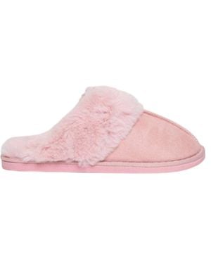 Threadbare "Solace" Pantoffeln Für Damen, Wildleder - Pink