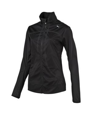 PUMA Trainingsjacke Für Damen, Thermisches Material, Laufen - Schwarz