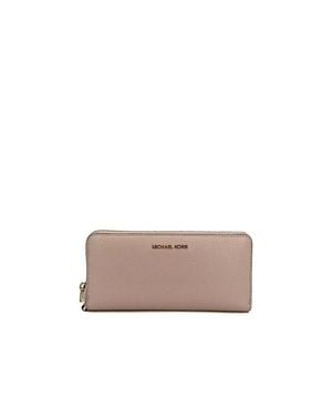 Michael Kors Geldbörse Puder-Rosa - Weiß