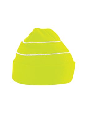 BEECHFIELD® Mütze Hohe Sichtbarkeit Für Herren/Damen (Fluoreszierendes Gelb)