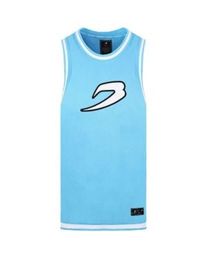 BOXRAW 36 Von Teddy Atlas Herren-Tanktop, Babyblau