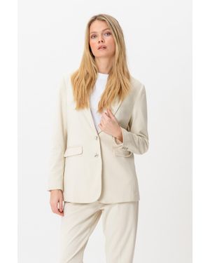 TeeShoppen Performance-Blazer – Birke - Natur